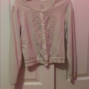 Dressy white sweater